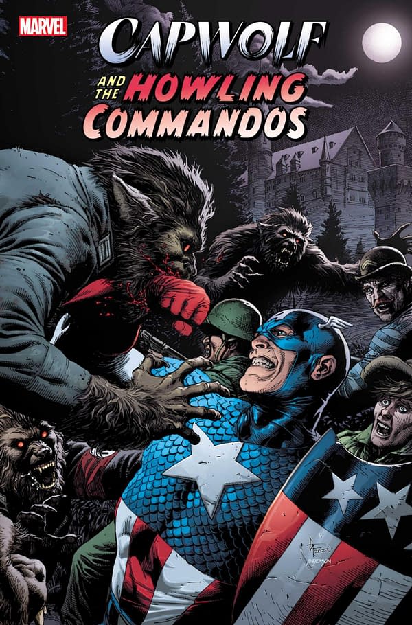 Cover image for CAPWOLF & THE HOWLING COMMANDOS 1 GARY FRANK VARIANT