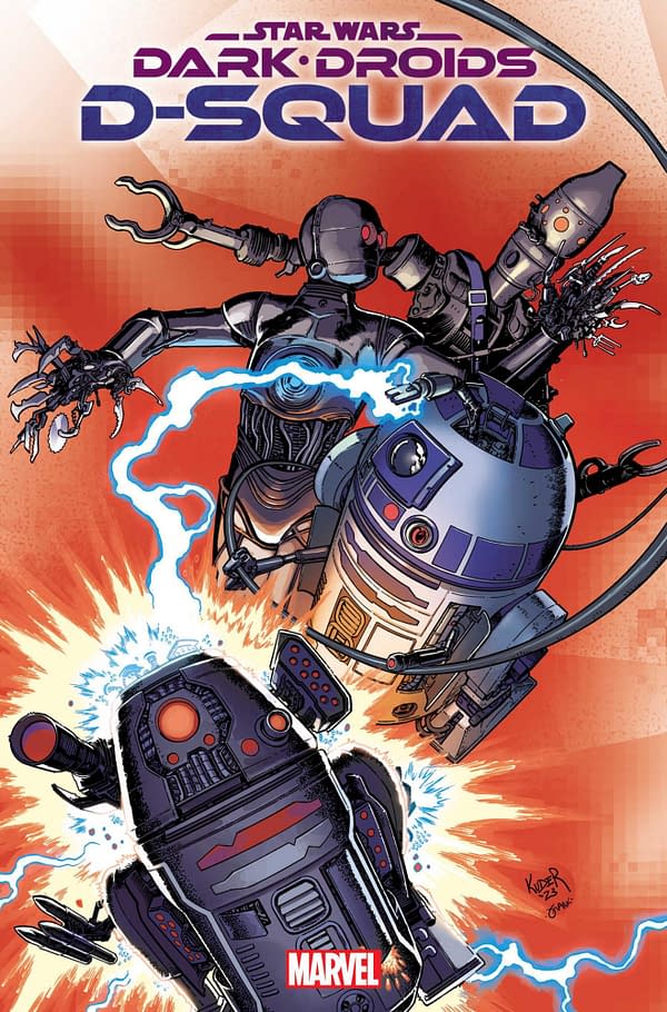 Cover image for STAR WARS: DARK DROIDS - D-SQUAD #2 AARON KUDER COVER