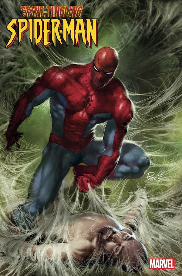 Cover image for SPINE-TINGLING SPIDER-MAN 1 LUCIO PARRILLO VARIANT