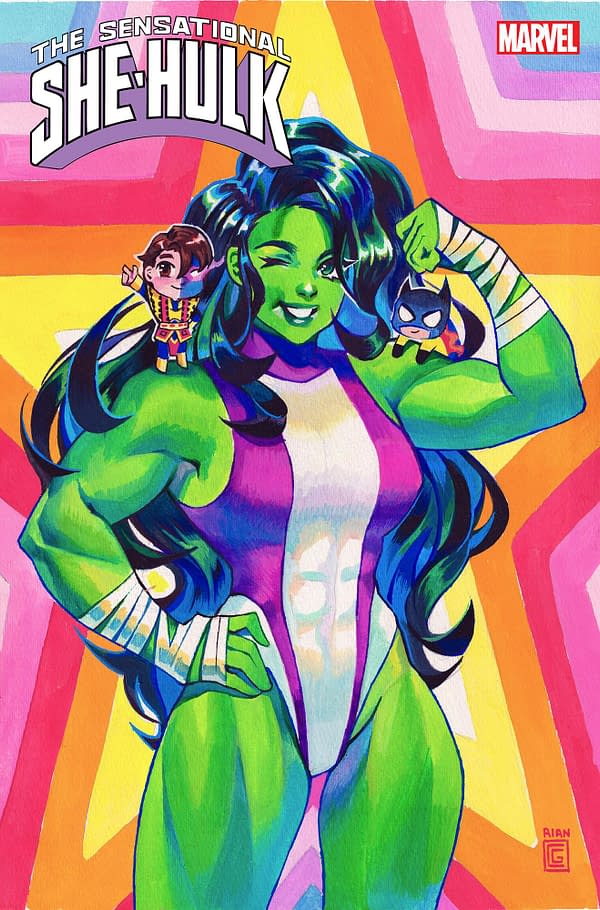 Cover image for SENSATIONAL SHE-HULK 1 RIAN GONZALES VARIANT