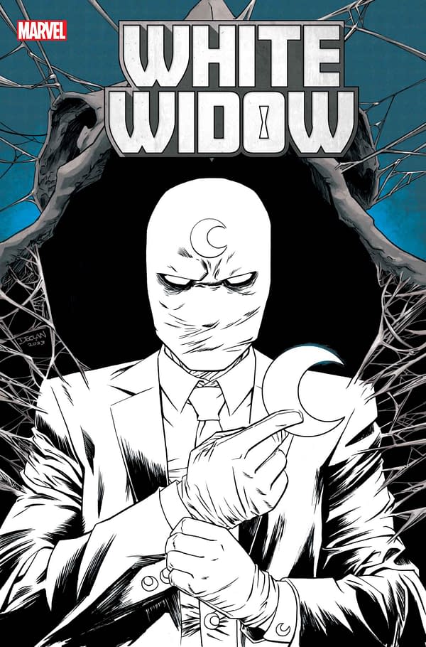 Cover image for WHITE WIDOW 1 DECLAN SHALVEY KNIGHT'S END VARIANT