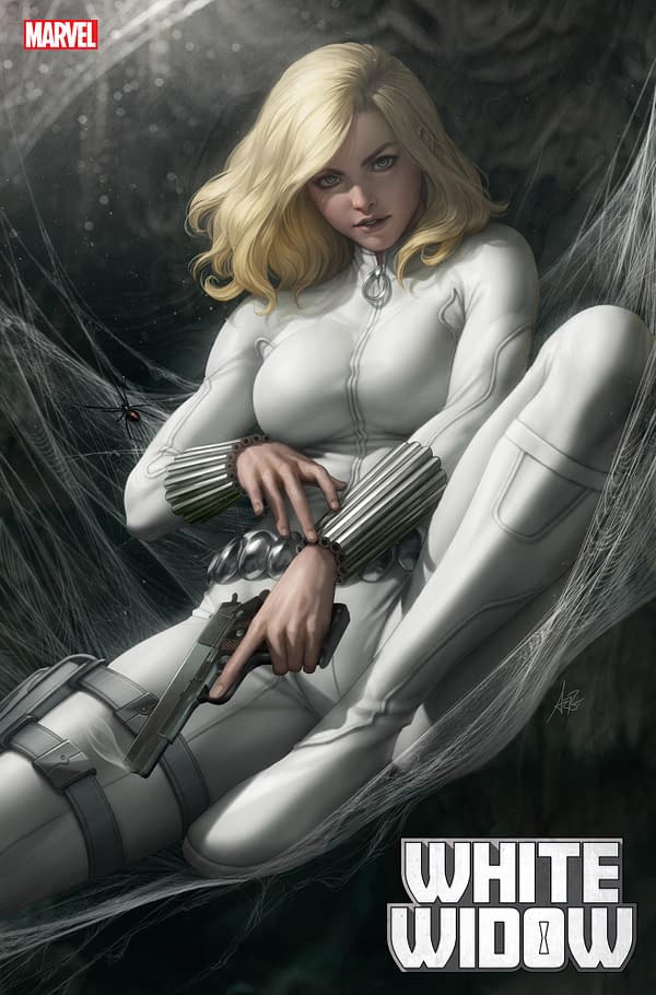 Cover image for WHITE WIDOW 1 ARTGERM VARIANT