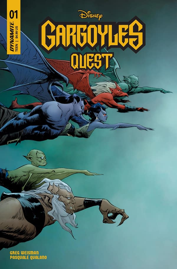 Greg Weisman & Pasquale Qualano Create New Comic Gargoyles: Quest