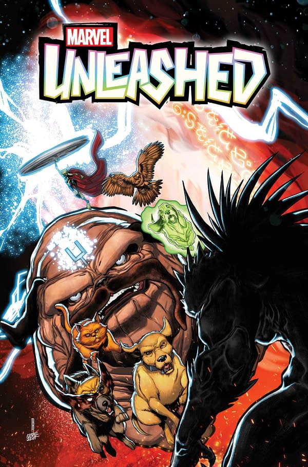 Cover image for MARVEL UNLEASHED #4 DAVID BALDEON COVER