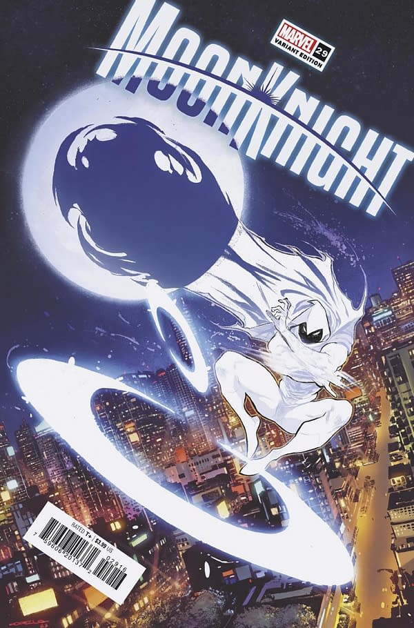Cover image for MOON KNIGHT 29 IBAN COELLO VARIANT
