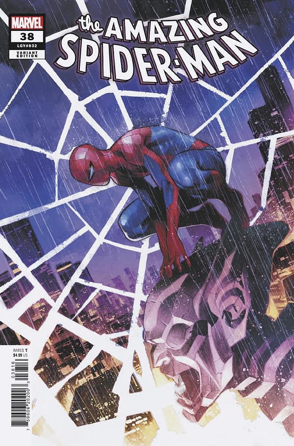 Cover image for AMAZING SPIDER-MAN 38 DIKE RUAN VARIANT [GW]