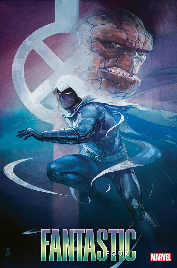 Cover image for FANTASTIC FOUR 13 ALEX MALEEV KNIGHT'S END VARIANT