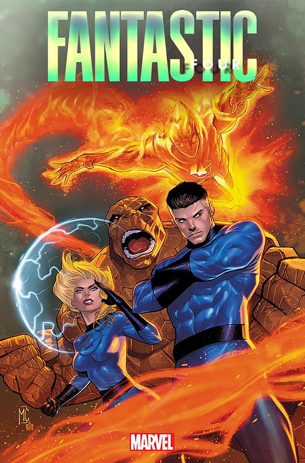 Cover image for FANTASTIC FOUR 13 MARTIN COCCOLO STORMBREAKERS VARIANT