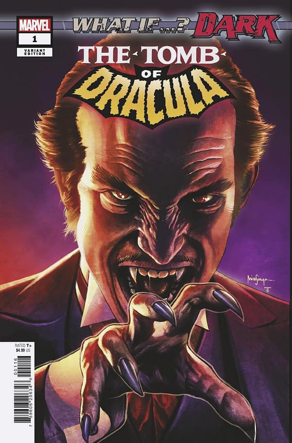 Cover image for WHAT IF...? DARK: TOMB OF DRACULA 1 MICO SUAYAN VARIANT