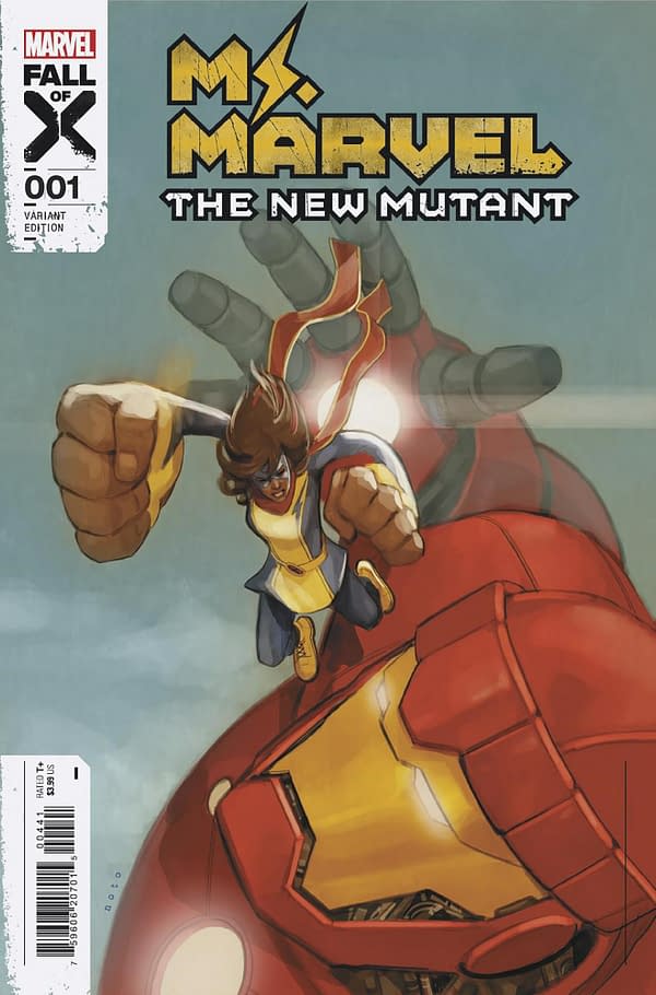 Cover image for MS. MARVEL: THE NEW MUTANT 4 PHIL NOTO VARIANT