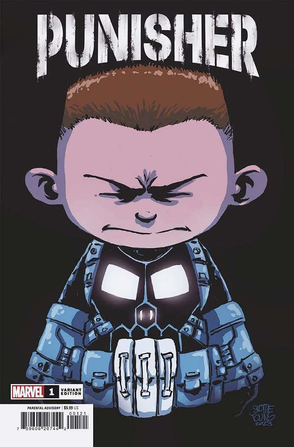 Cover image for PUNISHER 1 SKOTTIE YOUNG VARIANT