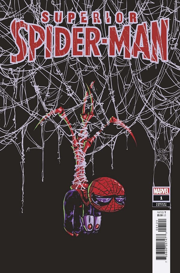 Cover image for SUPERIOR SPIDER-MAN 1 SKOTTIE YOUNG VARIANT