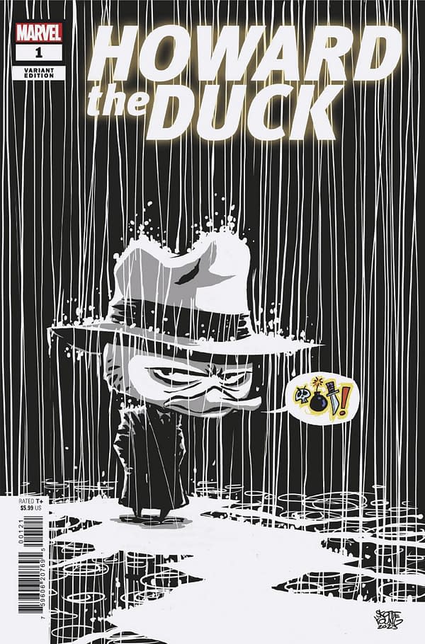 Cover image for HOWARD THE DUCK 1 SKOTTIE YOUNG VARIANT