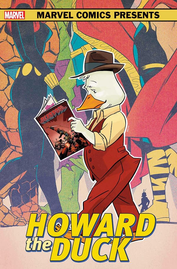 Cover image for HOWARD THE DUCK 1 ANNIE WU MARVEL COMICS PRESENTS VARIANT