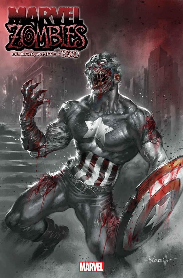 Cover image for MARVEL ZOMBIES: BLACK, WHITE & BLOOD 2 LUCIO PARRILLO VARIANT