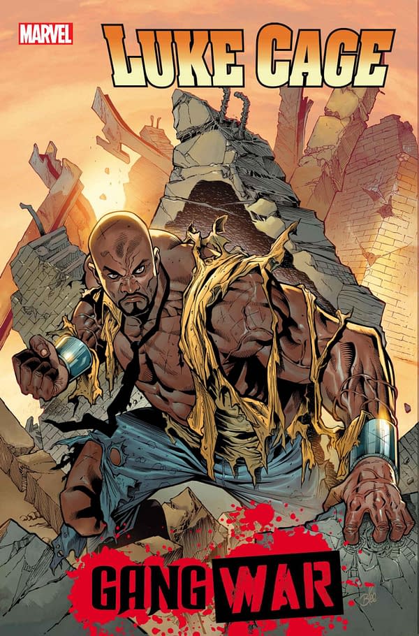 Cover image for LUKE CAGE: GANG WAR 1 SERGIO DAVILA CONNECTING VARIANT [GW]