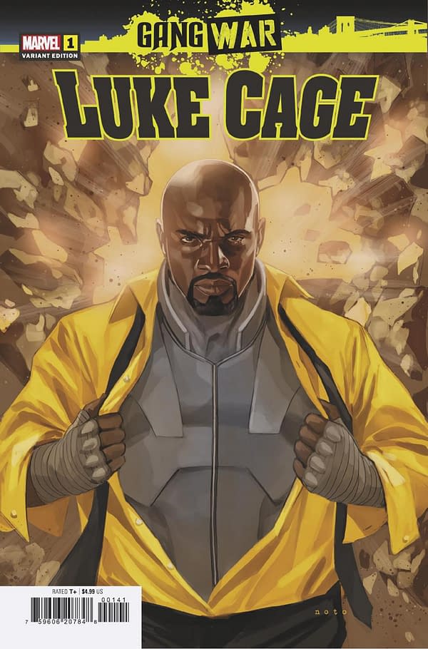Cover image for LUKE CAGE: GANG WAR 1 PHIL NOTO VARIANT [GW]