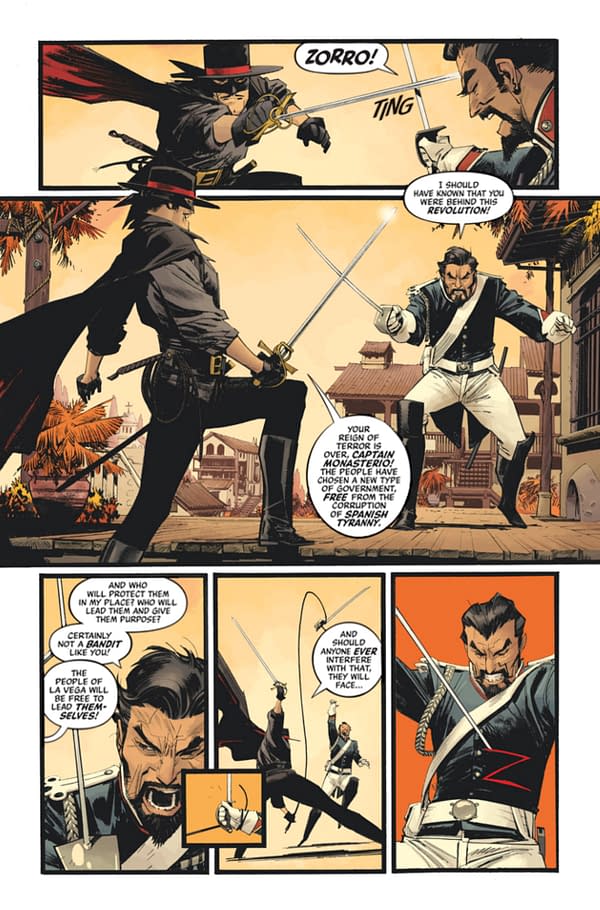 Our First Preview of Sean Gordon Murphy's Woke Zorro Comic