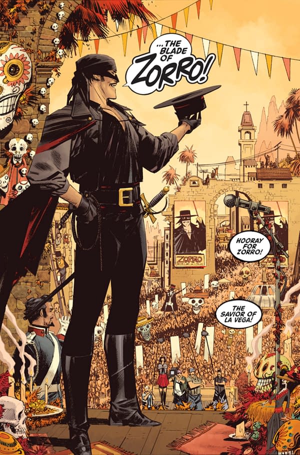 Our First Preview of Sean Gordon Murphy's Woke Zorro Comic