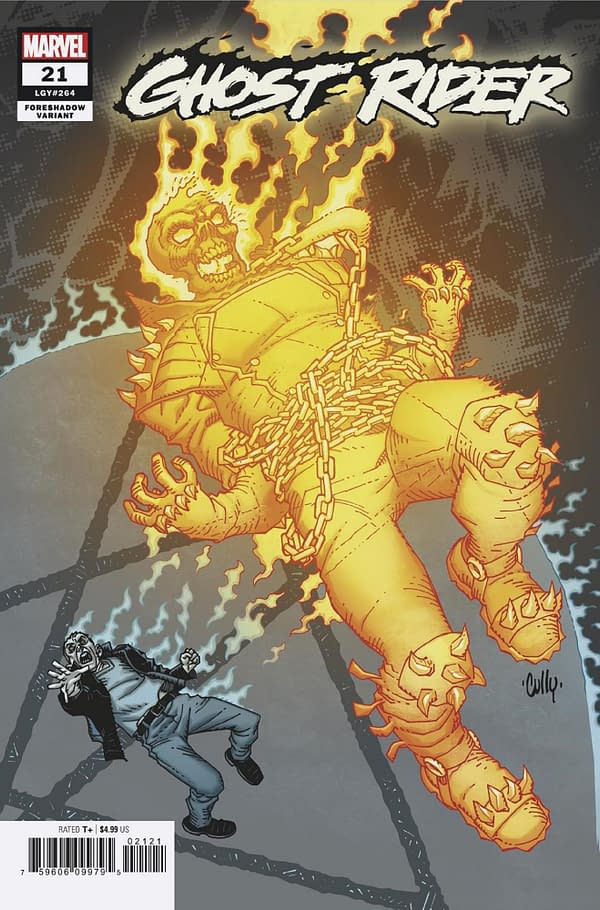 Cover image for GHOST RIDER 21 CULLY HAMNER FORESHADOW VARIANT