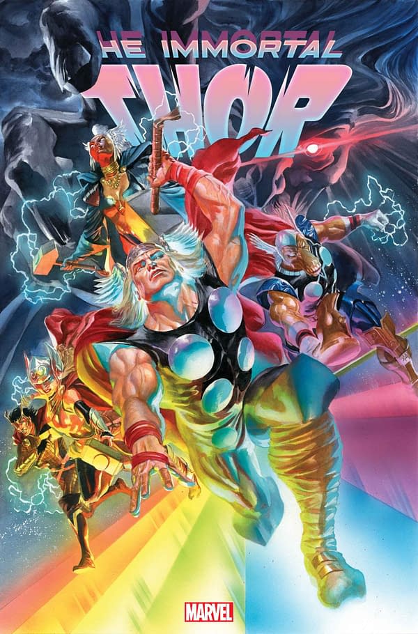 Cover image for IMMORTAL THOR #5 ALEX ROSS COVER