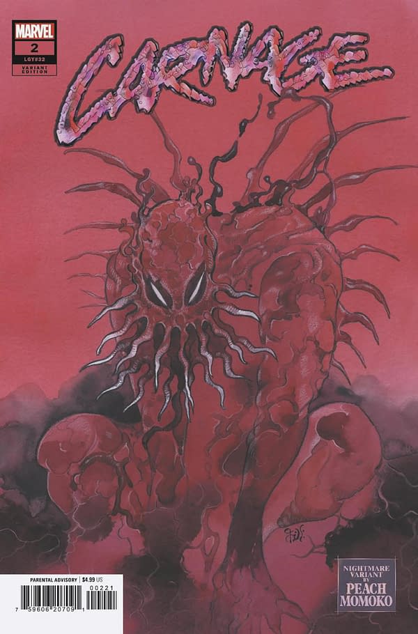 Cover image for CARNAGE 2 PEACH MOMOKO NIGHTMARE VARIANT