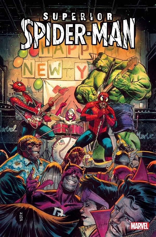 Cover image for SUPERIOR SPIDER-MAN 2 NIC KLEIN STORMBREAKERS VARIANT