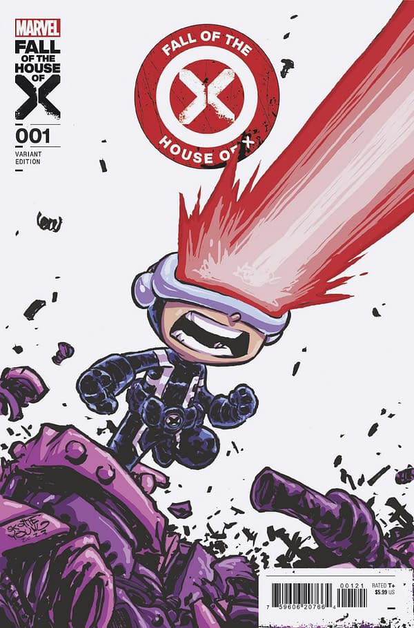 Cover image for FALL OF THE HOUSE OF X 1 SKOTTIE YOUNG VARIANT [FHX]