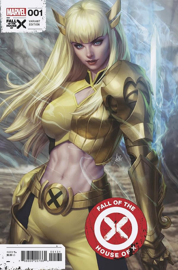 Cover image for FALL OF THE HOUSE OF X 1 ARTGERM MAGIK VARIANT [FHX]