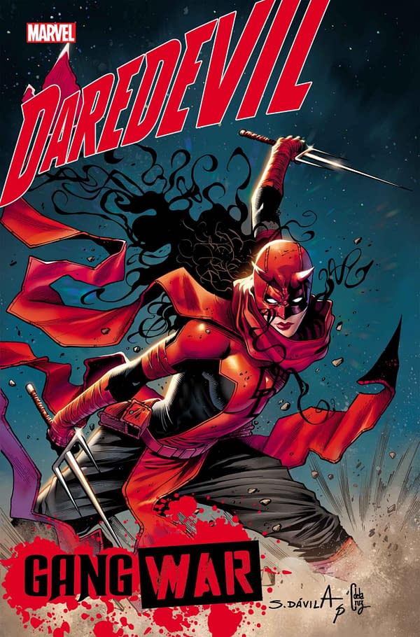 Cover image for DAREDEVIL: GANG WAR #1 SERGIO DáVILA COVER