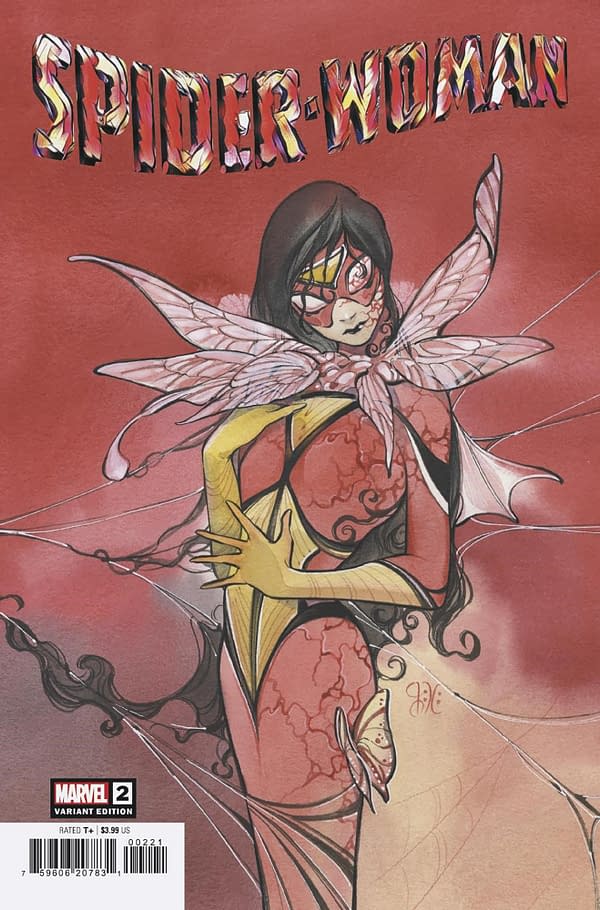 Cover image for SPIDER-WOMAN 2 PEACH MOMOKO NIGHTMARE VARIANT [GW]
