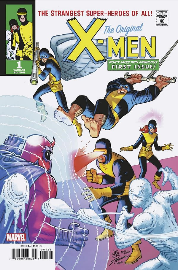Cover image for ORIGINAL X-MEN 1 JOHN ROMITA JR. HOMAGE VARIANT