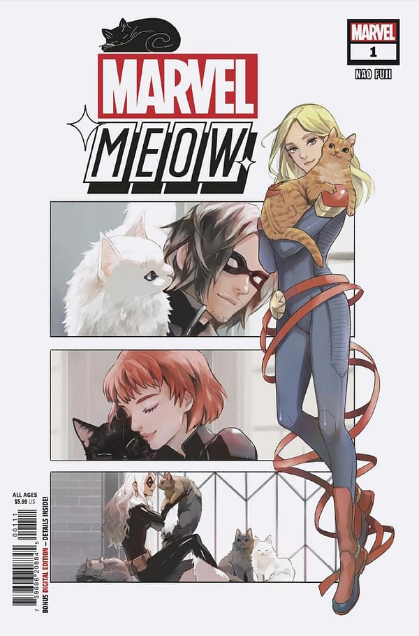 Cover image for MARVEL MEOW #1 NAO FUJI COVER