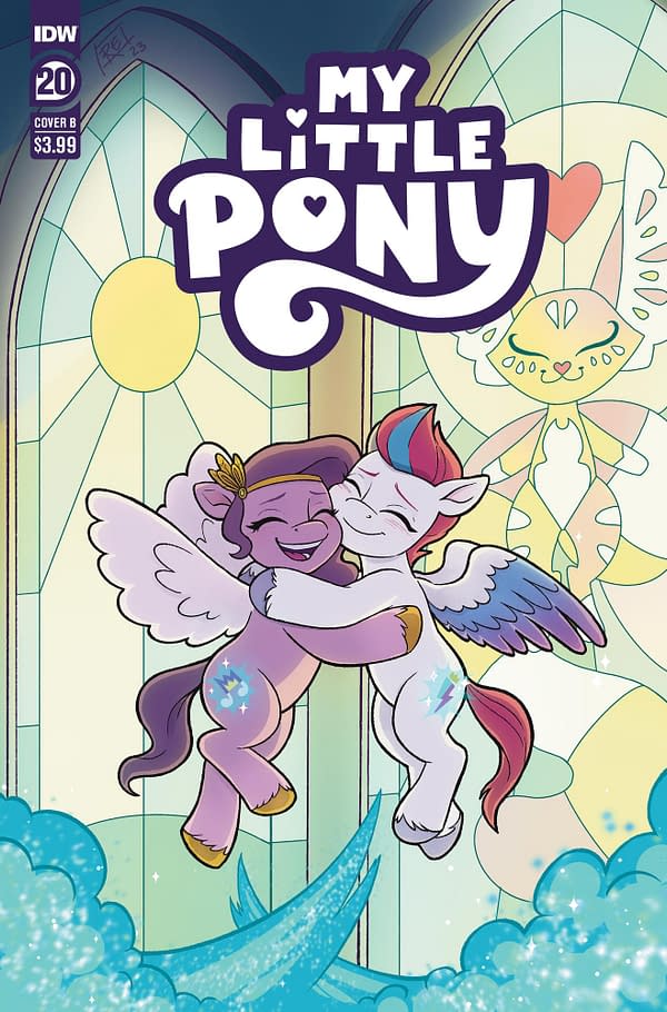 Cover image for My Little Pony #20 Variant B (Easter)