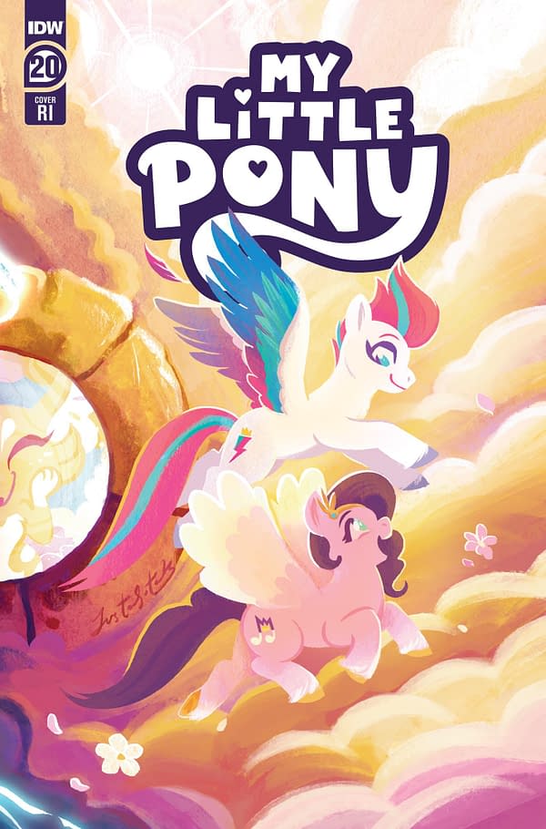 Cover image for My Little Pony #20 Variant RI (10) (JustaSuta)