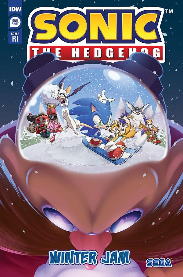 Cover image for Sonic the Hedgehog: Winter Jam Variant RI (25) (Thomas)