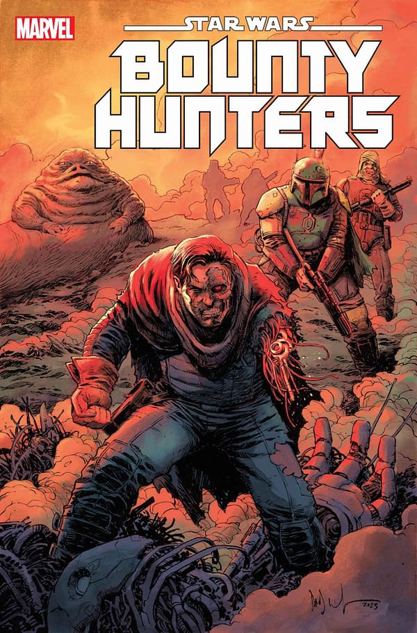 Cover image for STAR WARS: BOUNTY HUNTERS 42 DAVE WACHTER VARIANT