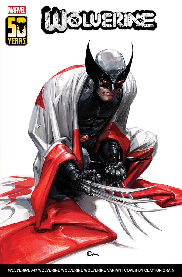 Cover image for WOLVERINE 41 CLAYTON CRAIN WOLVERINE WOLVERINE WOLVERINE VARIANT