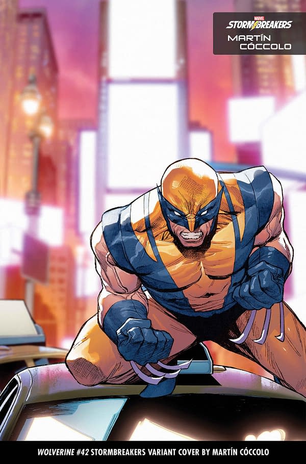 Cover image for WOLVERINE 42 MARTIN COCCOLO STORMBREAKERS VARIANT