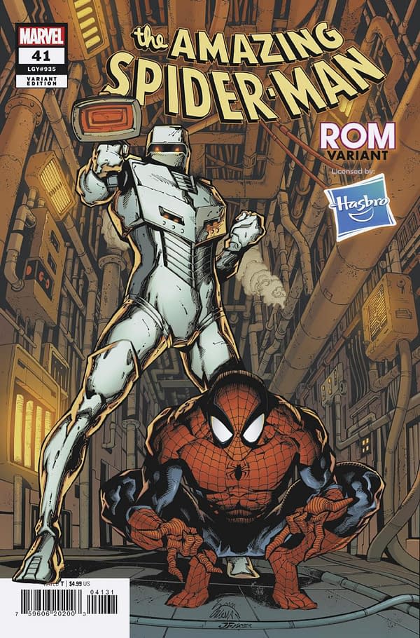 Cover image for AMAZING SPIDER-MAN 41 RYAN STEGMAN ROM VARIANT [GW]