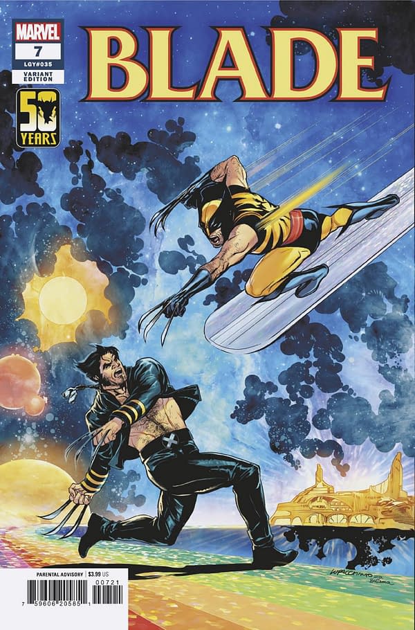 Cover image for BLADE 7 EMA LUPACCHINO WOLVERINE WOLVERINE WOLVERINE VARIANT