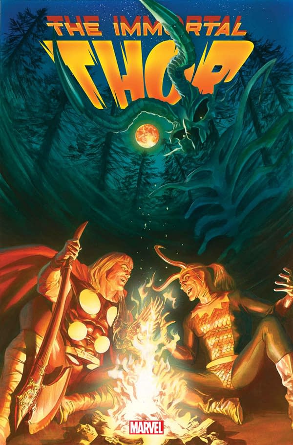 Cover image for IMMORTAL THOR #6 ALEX ROSS COVER
