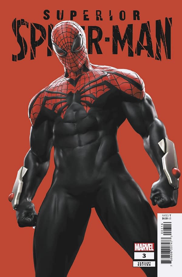 Cover image for SUPERIOR SPIDER-MAN 3 RAFAEL GRASSETTI VARIANT