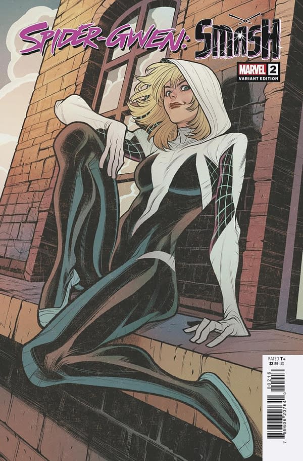 Cover image for SPIDER-GWEN: SMASH 2 ELIZABETH TORQUE VARIANT