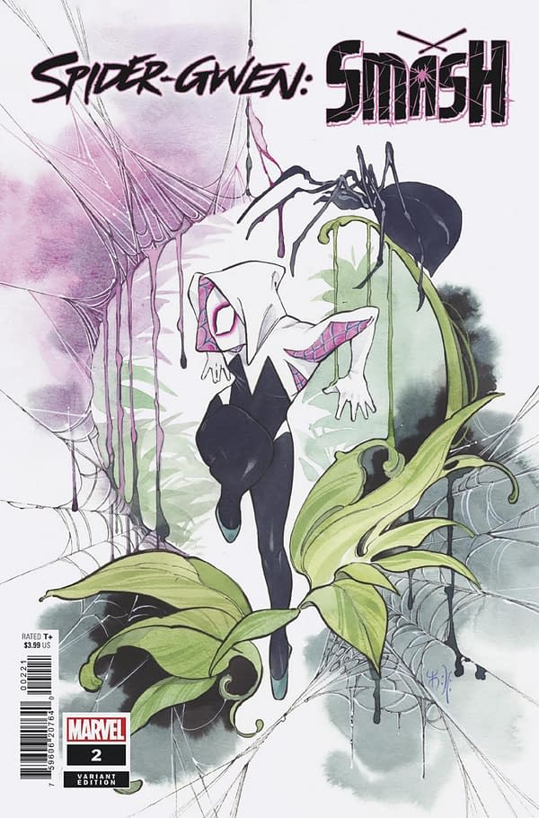 Cover image for SPIDER-GWEN: SMASH 2 PEACH MOMOKO VARIANT