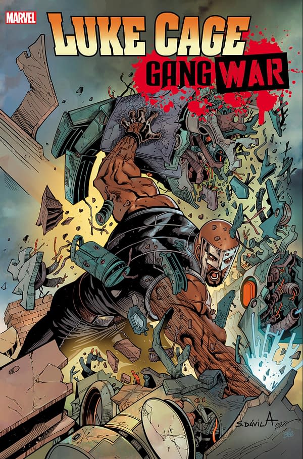 Cover image for LUKE CAGE: GANG WAR 3 SERGIO DAVILA CONNECTING VARIANT [GW]