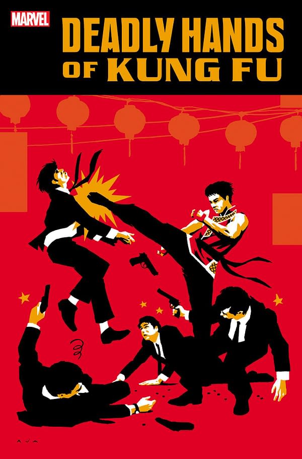 Cover image for DEADLY HANDS OF KUNG FU: GANG WAR #2 DAVID AJA COVER