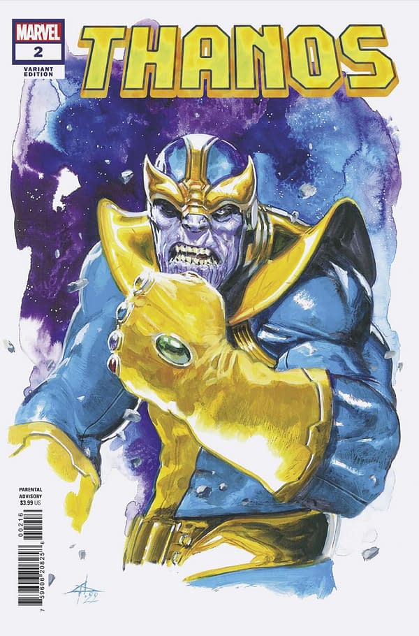 Cover image for THANOS 2 GABRIELE DELL'OTTO VARIANT