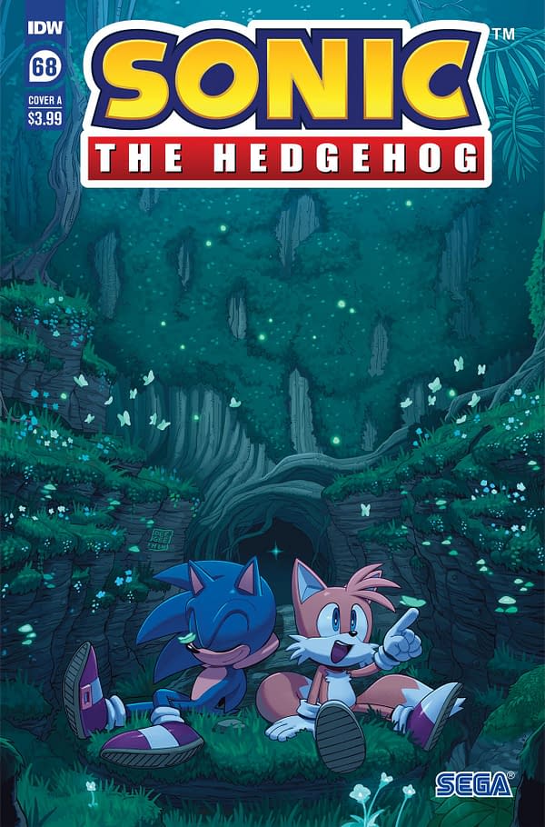 Cover image for SONIC THE HEDGEHOG #68 MIN HO KIM COVER