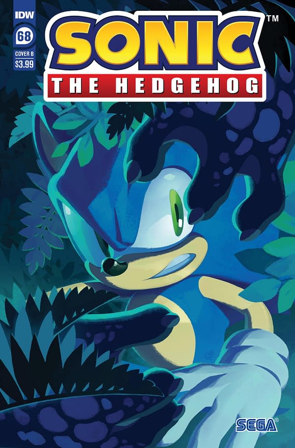 Cover image for Sonic the Hedgehog #68 Variant B (Stanley)